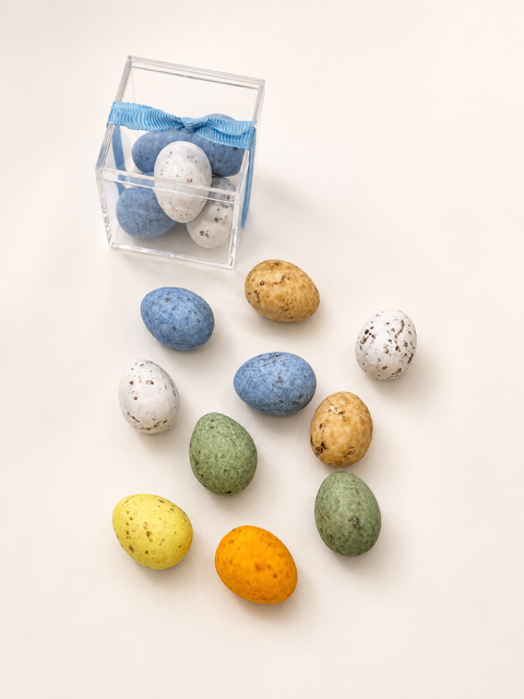 Hazelnut Gianduja Eggs Acrylic Box